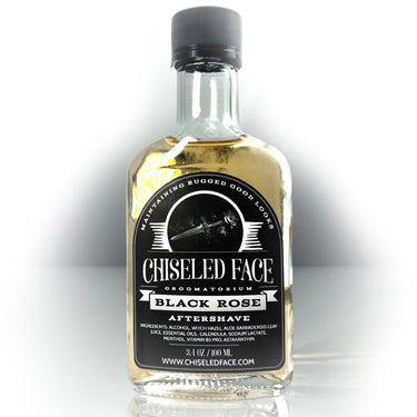 Black Rose - Aftershave Splash - Chiseled Face